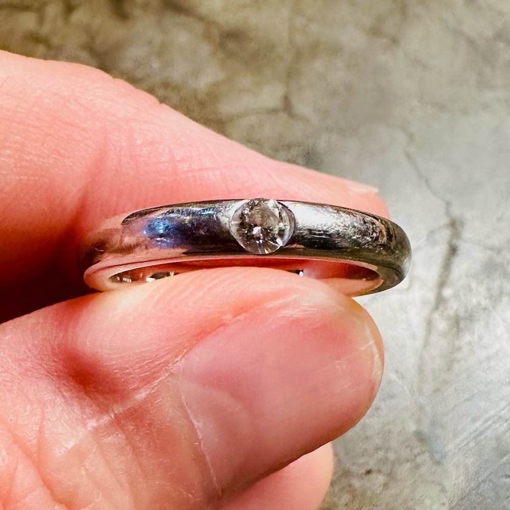 White Gold Diamond Ring